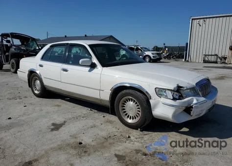 2001 Mercury Grand Marquis Ls z USA, uszkodzony, nr VIN 2MEFM75WX1X672220